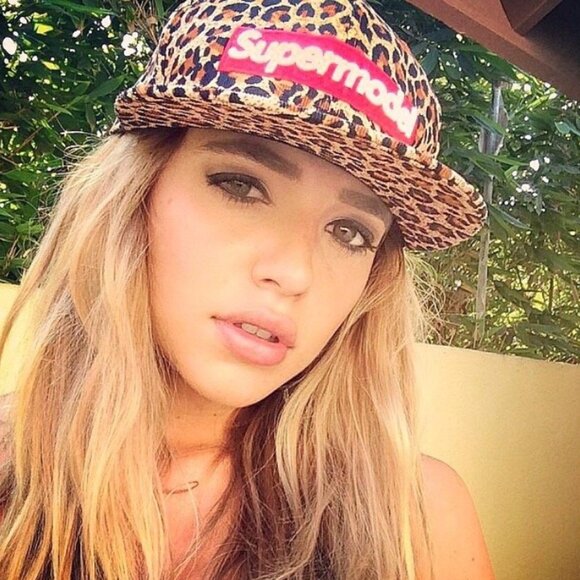 NWOT Alex & Chloe Supermodel Leopard Snapback - Picture 1 of 8